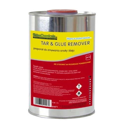 TAR & GLUE REMOVER – PREPARAT ZUM ENTFERNEN VON TEER UND KLEBER 1 L SHINE CHEMICALS