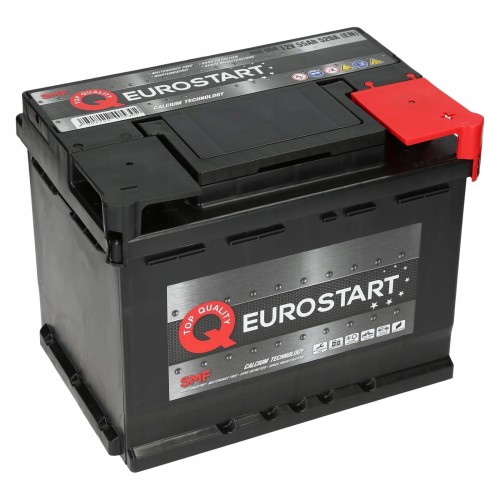 BATTERIE EURO-START 55Ah 12V 520A AKU55/12