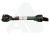 Welle mit SR-Kupplung, AW35, 690 Nm, 860-1193 mm
