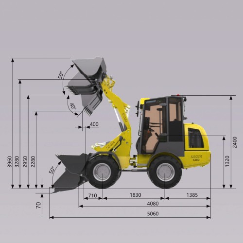 Minilader SIEGER H380