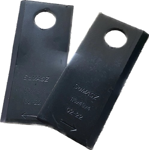 LINKS-RECHTS SCHRÄGMESSER L115*49*4 (12 Stk.) SAMASZ MINO-000-006