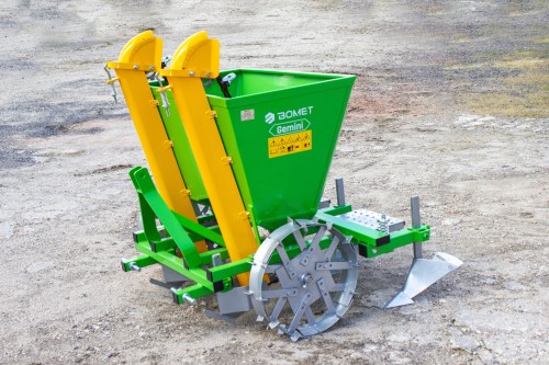 SADZARKA 2 RZĘDOWA GEMINI S239 ROZSTAW 62,5-67,5 BOMET 180L