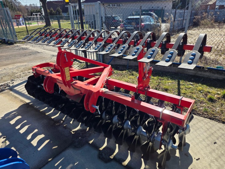 AGREGAT PRZEDNI TALERZOWY 3M + WŁÓKA 3M 45x10